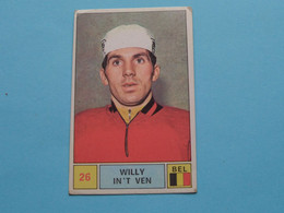 WILLY IN 'T VEN België ( Sprint 71 >  Nr. 26 ) - Figurine PANINI Modena ( 2 Scans ) ! - Cyclisme