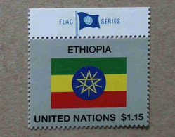 Ny17-05 : Nations-Unies (N-Y) / Drapeau Des Etats Membres De L' ONU - Ethiopie Avec La Vignette "FLAG SERIES" - Nuevos