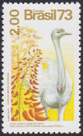 BRESIL, 1973,     Animaux (faune) | Autruches | Oiseaux - Straussen- Und Laufvögel