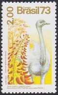 BRESIL, 1973,     Animaux (faune) | Autruches | Oiseaux - Autruches