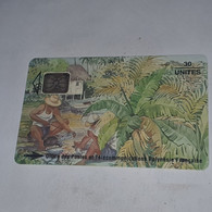 French Polynesia-(FP0025A)-benilde Menghini-(4)-(C49100911)-(30units)-(tirage-50.000)-used Card+1card Prepiad Free - Polynésie Française