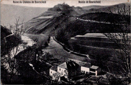 Luxembourg - Ruine Du Château De Bourscheid - Moulin De Bourscheid (pli Coin Droit) - Burscheid