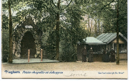 CPA - Carte Postale - Belgique - Tieghem - Petite Chapelle Et Echoppes (AT16444) - Anzegem