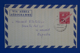 N26 CUBA BELLE LETTRE 1974 PAR AVION  POUR MADRID ESPANA + AFFRANCHISSEMENT INTERESSANT - Airmail