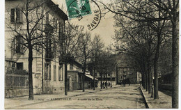 7638  -  Savoie -   ALBERTVILLE  :  Avenue  De   La Gare    Circulée En 1910 - Albertville