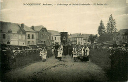 Rocquigny * Le Pélerinage De St Christophe * 27 Juillet 1924 * Défilé * Fête Religieuse - Other & Unclassified