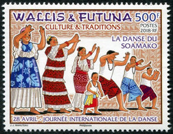 Wallis And Futuna 2018 International Dance Day - Soamako Stamp 1v MNH - Nuevos