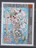 Wallis And Futuna 2018 2018 Art/Painting - Pilioko Table Stamp 1v MNH - Nuevos