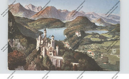 8959 SCHWANGAU - HOHENSCHWANGAU, Blick Auf Schloß Hohenschwangau, 1931 - Kaufbeuren