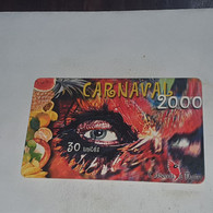 French Polynesia-(FP104/1)carnaval De Tahiti-(15)(A0008003803)-(30units)-(tirage-100.000)-used Card+1card Prepiad Free - Polynésie Française