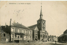 Sècheval * Place De La Mairie Et église - Other & Unclassified