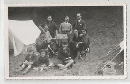 Carte Photo Belgique Vezin ( Namur Andenne ) Camping Animé - A Identifier