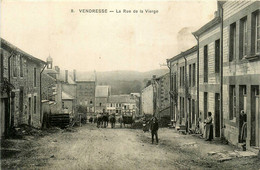 Vendresse * La Rue De La Vierge * Villageois - Other & Unclassified