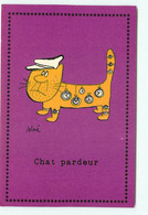 ILLUSTRATEUR - SINE - Chat Pardeur - Cat - Sine