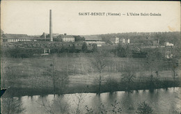 86 SAINT BENOIT / L'Usine Saint Gobain / - Saint Benoît