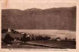 73 Panorama Du Lac D'Aiguebelette, De Saint Alban De Montbel Et La Chaine Du Mont Lepine - Aiguebelle