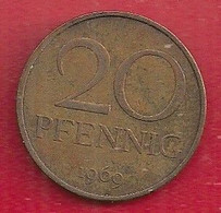 ALLEMAGNE 20 PFENNIG 1960 - 20 Pfennig