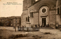 St Victor * Place De L'église Et Monuments Aux Morts * Enfants Village - Other & Unclassified