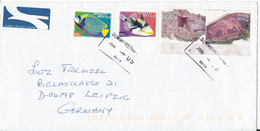 South Africa Cover Sent To Germany 9-4-2008 Topic Stamps - Covers & Documents