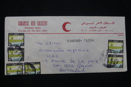 SOUDAN - Enveloppe Du Croissant Rouge De Khartoum Pour La Suisse En 1990 - L 93356 - South Sudan