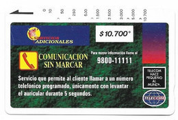 Colombia Tamura Used Phone Card, No Value, Collectors Item, # Colombia-4 - Colombia