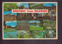 ETATS UNIS GREETINGS FROM DELAWARE - Otros & Sin Clasificación