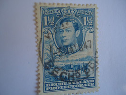 BECHUANALAND USED STAMPS KINGS  WITH POSTMARK  1947 - Andere & Zonder Classificatie