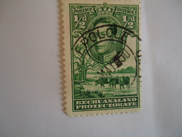 BECHUANALAND USED STAMPS KINGS  WITH POSTMARK  1947 - Sonstige & Ohne Zuordnung