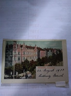 Delcampe - Alemania.chemnitz.reichstrasse.colour.pferdefuhrwerk.1908.to Bolivia.stamp& Pmk.better Condition - Chemnitz