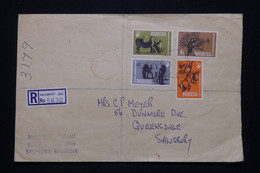 RHODÉSIE - Enveloppe En Recommandé De Salisbury Pour Salisbury En 1967, Affranchissement Faune Et Flore  - L 93383 - Rhodesien (1964-1980)