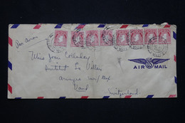 IRLANDE - Enveloppe Par Avion Pour La Suisse, Affranchissement En Multiple  - L 93384 - Storia Postale