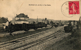 YVELINES - 78 - MAULE - La Gare - Maule