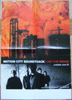 Affiche MOTION CITY SOUNDTRACK Pour La Sortie De L'album " I Am The Movie " - Manifesti & Poster