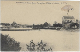 41   Montrichard   -  Vue Generale L'ecluse Et Le Moulin - Herbault