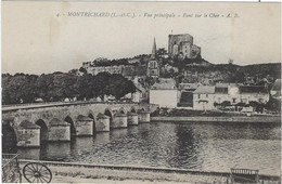 41   Montrichard   -  Vue Principale - Le Pont Sur Le Cher - Herbault