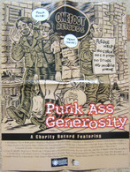 Affiche Du Label ONEFOOT RECORDS - PUNK ASS GENEROSITY - Plakate & Poster