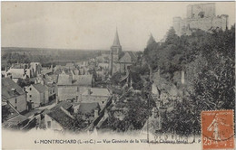 41   Montrichard   -  Vue  Generale  De La Ville   Et Le   Chateau Feodal - Herbault