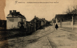 YVELINES - 78 - MAULE - Gendarmerie Et Boulevard Paul Barré - Maule