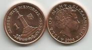 Isle Of Man 1 Penny 2004. UNC - Île De  Man