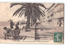 CPA 06 Nice - Côte D'Azur - Promenade Du Midi Et Banque De France - Monuments, édifices