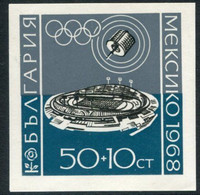 BULGARIA 1968 Olympic Games Block  MNH / **.  Michel Block 22 - Neufs