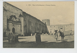 AFRIQUE - MAROC - FEZ - FES - Place De Bab Maquina Et L'Arsenal Chérifien - Fez (Fès)