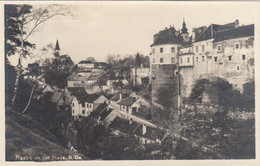 1835) RAABS An Der THAYA - NÖ - Superbare HAUS Details - Straße Und Burg ALT !! 1926 - Raabs An Der Thaya