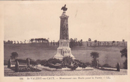 VALERY EN CAUX  MONUMENT AU MORTS POUR LA PATRIE (dil69) - Monuments Aux Morts