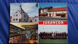 CPM JURANCON PYRENEES ATLANTIQUES 64 MAIRIE BAR TABAC DU RUGBY EQUIPE DU RUGBY CLUB JURANCONNAIS ED ARTPYR - Jurancon