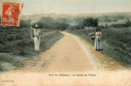 évry Les Châteaux * Faucheurs * Retour Des Champs Scène Agricole * La Vallée De L'yères - Evry