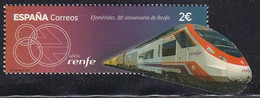 2021-ED. 5455 - Efemérides. Ferrocarril. 80 Aniversario De RENFE -NUEVO - Nuovi