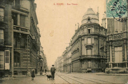 Reims * Rue Thiers * 1907 - Reims