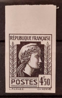 France 1944 Coq Et Marianne (d'Alger) N°644 BdF ** TB Cote Maury 80€ - 1944 Hahn Und Marianne D'Alger