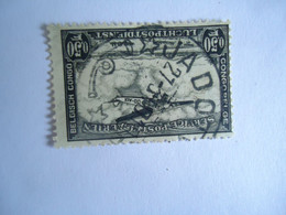 BELGIAN  CONGO  USED    STAMPS  AIRPLANES   POSTMARK1938 - Andere & Zonder Classificatie